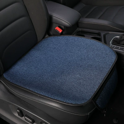 Breathable, Non-Slip, Semi-Enclosed Seat Cover, Seat cushion, seat cover - blue-square-mat