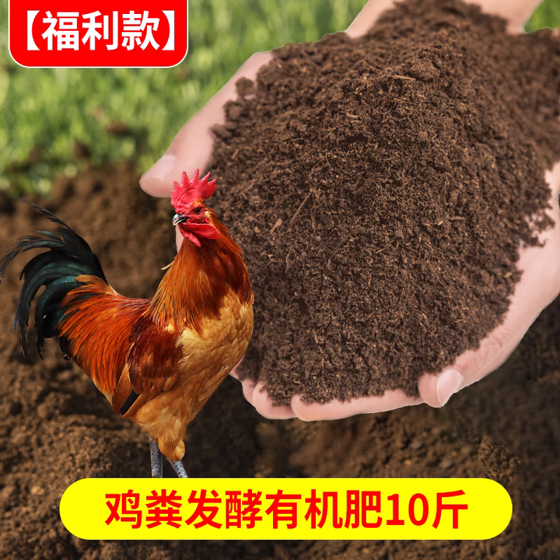 닭 분뇨 유기 영양분 토양 10 진 (분해 발효) 고온 살균