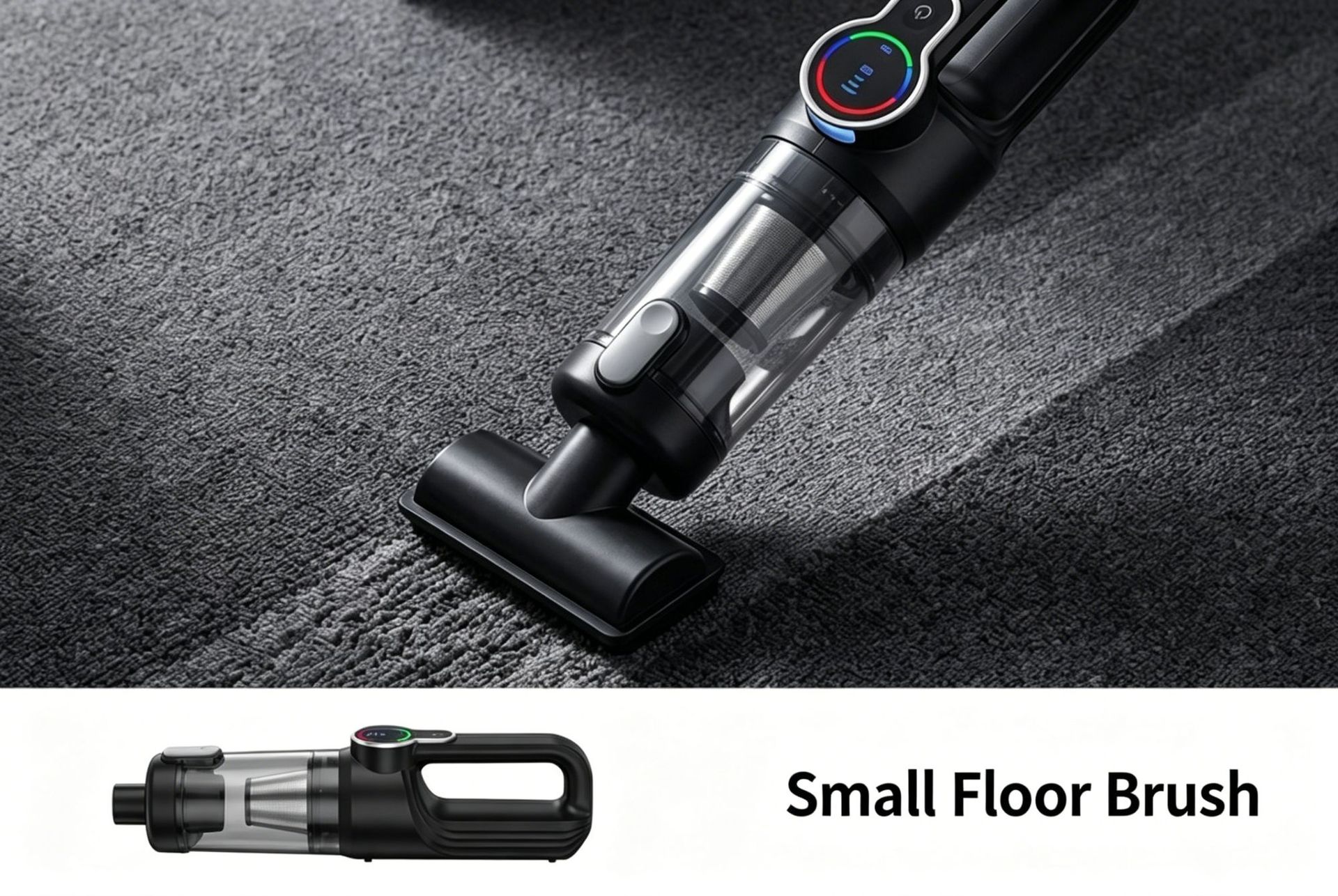 Car Vacuum Cleaner Car Wireless Charging Car Home Handheld 120W High Power Suction Wet and Dry Cross Border