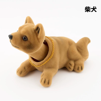 Shaking head dog car decoration Car ornaments - shiba-inu