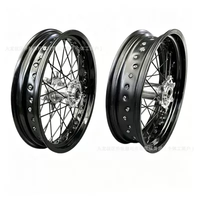 slick tire rim assembly Hengjian | Motorcycle wheel hub - silver-wheel-hub-core