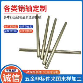 不锈钢滚花轴搓花轴圆柱销玩具车轴定位销光轴插销转轴销子轴用