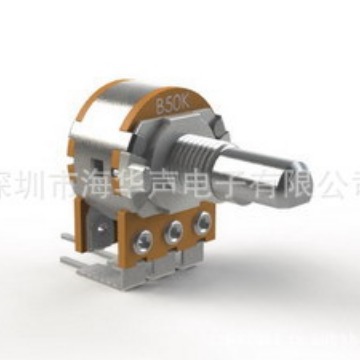 厂家供应148开关电位器，B50K单联电位器，带开关音量调节电位计