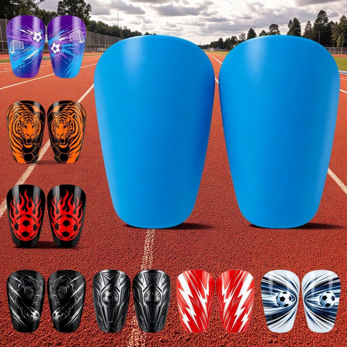 Custom-made mini football shin guards, custom-made calf pads, thickened sports guards, protective gear manufacturer