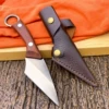 Grafting knife ring - B-style long (with leather case)