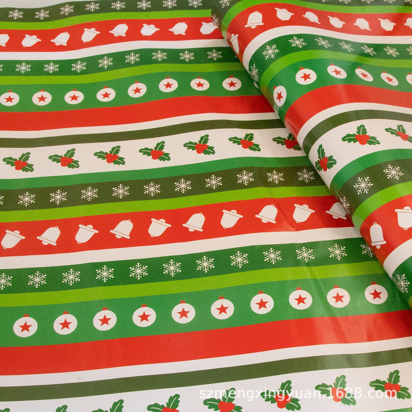Papel de regalo de Navidad de alto valor cartón de dibujos animados caja de regalo de cumpleaños para niños Papel de embalaje de cuero de nuez de paz