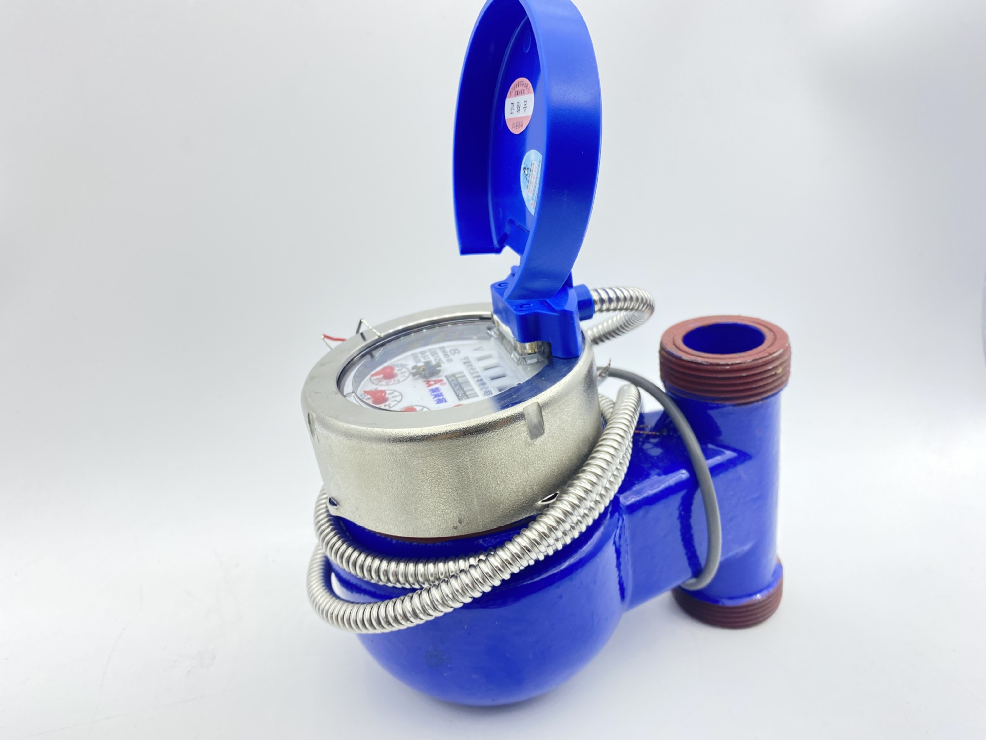 dn15/20/25光电直读式冷水表 家用立式冷水表表自来水计时冷水表