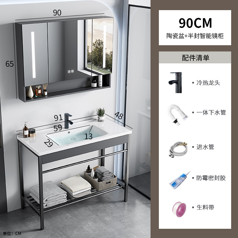 acero inoxidable doble lavabo cerámica un todo soporte lavabo profundizar lavabo lavabo lavabo lavabo