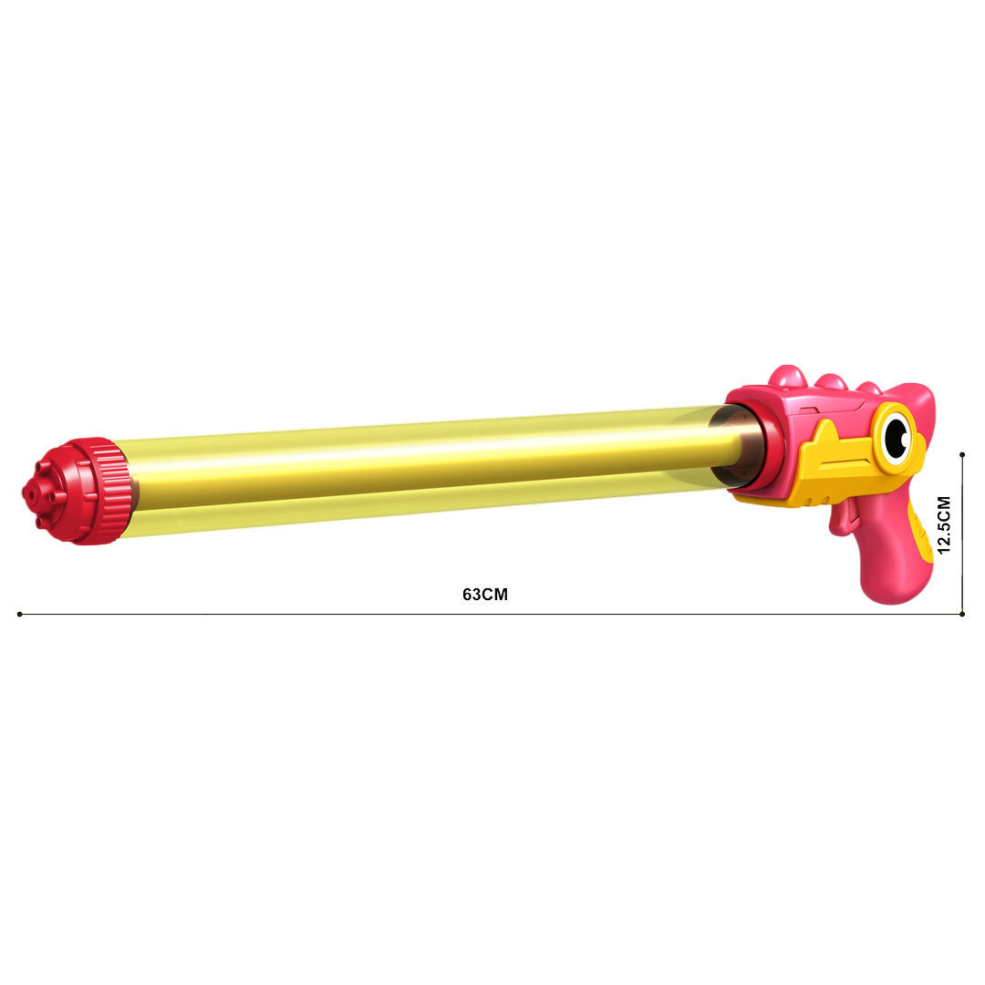 63 cm cinco agujeros de dibujo cañón de agua 588 - 95A bomba de agua pistola de agua juguetes de agua rafting puntos escénicos juguetes para niños