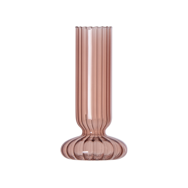 Nuevo simple florero de cristal arreglo decoración sala de estar pasillo modelo comedor Mesa Hotel luz lujo artesanía florero