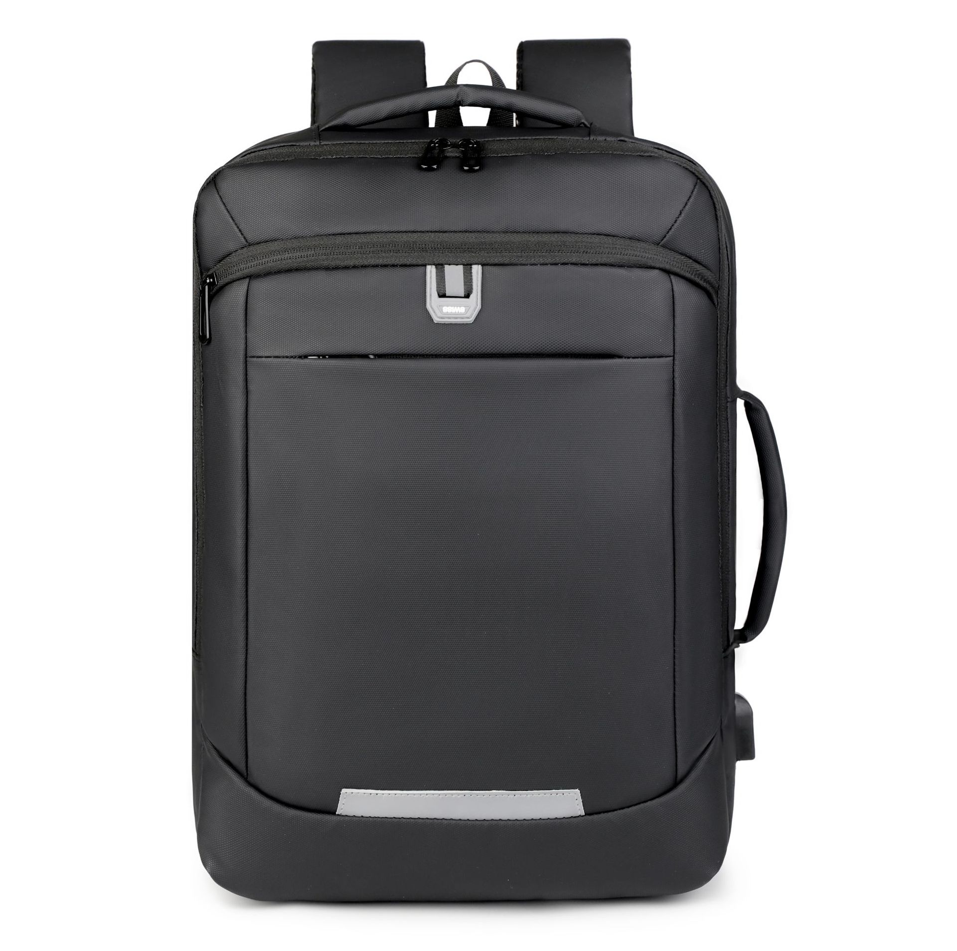 新しい革製メンズビジネスコンピューターバックパック、オフィスワーカー向け高品質防水多機能バックパック、学生用スクールバッグ