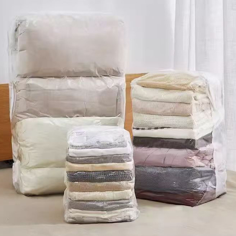 3D Vacuum Compression Bags for Home Use, Quilt and Clothing Storage, Moisture-Proof, Space-Saving Sealed Bags 3D Vacuum Compression Bags for Home Use, Quilt and Clothing Storage, Moisture-Proof, Space-Saving Sealed Bags
