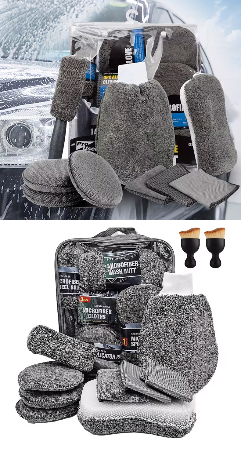 Car Wash Kit Car Cleaning Beauty Tools Set