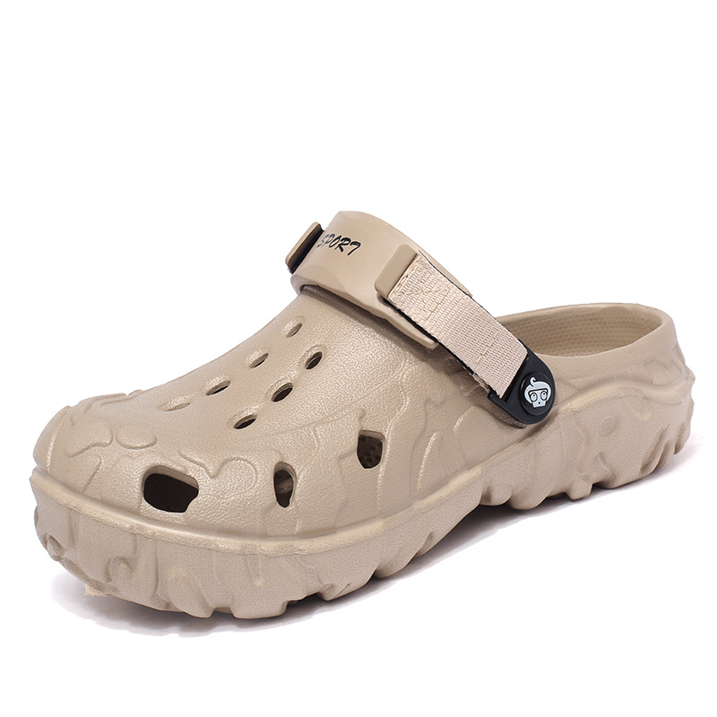 Zapatos de hombre 2026 nuevos zapatillas de hombre con suela gruesa para usar un zapato y dos zapatillas de playa resistentes al desgaste