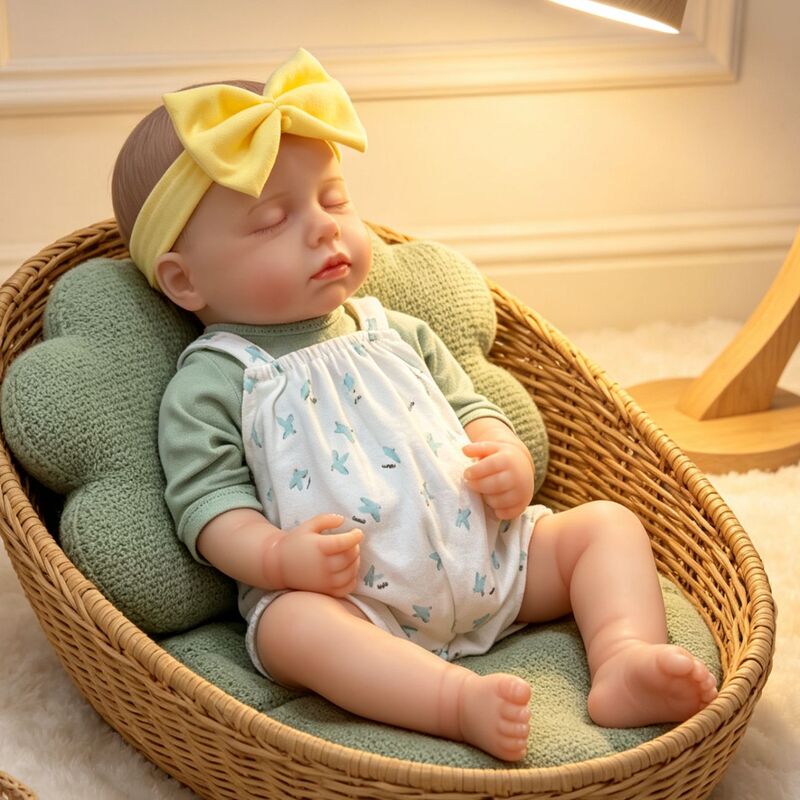 50cm new model baby doll for cross-border sales, loulou, handcrafted with exquisite 3D painted skin and full silicone body 50cm new model baby doll for cross-border sales, loulou, handcrafted with exquisite 3D painted skin and full silicone body