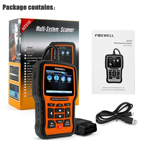 Foxwell Nt510Elite OBDII skaner avtomobil tam sistem diaqnostika aləti