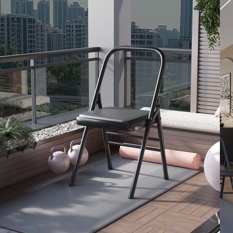 Thickened Yoga Chair Yoga Iyengar Assistive Pilates Multifunctional Pu Surface Professional Foldableing Yoga Stool Thickened Yoga Chair Yoga Iyengar Assistive Pilates Multifunctional Pu Surface Professional Foldableing Yoga Stool