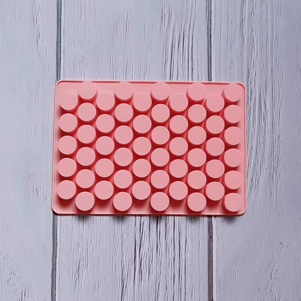 55 columnas pequeñas 372 molde de silicona para pastel de chocolate molde de pan herramientas de panadería