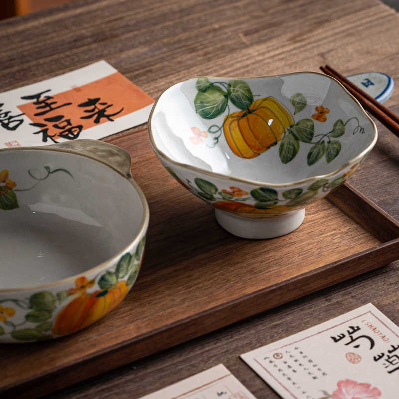 5.7inch High-Footed Bowl Jingdezhen Ceramic High-Footed Bowl New Chinese Style Old Pottery Clay Rice Soup Bowl Salad Bowl Underglaze Color 5.7inch High-Footed Bowl Jingdezhen Ceramic High-Footed Bowl New Chinese Style Old Pottery Clay Rice Soup Bowl Salad Bowl Underglaze Color