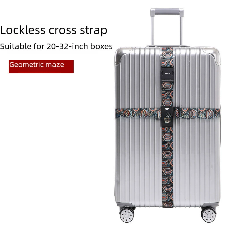 Suitcase, elastic luggage band, luggage pack