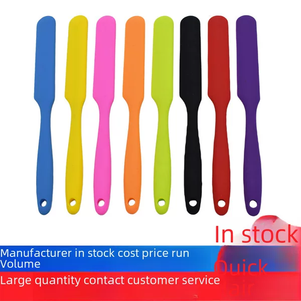 Wholesale Bilateral Silicone Spatula Long Spatula Silicone Cake Spatula Smear Stirring Cream Kissing Knife