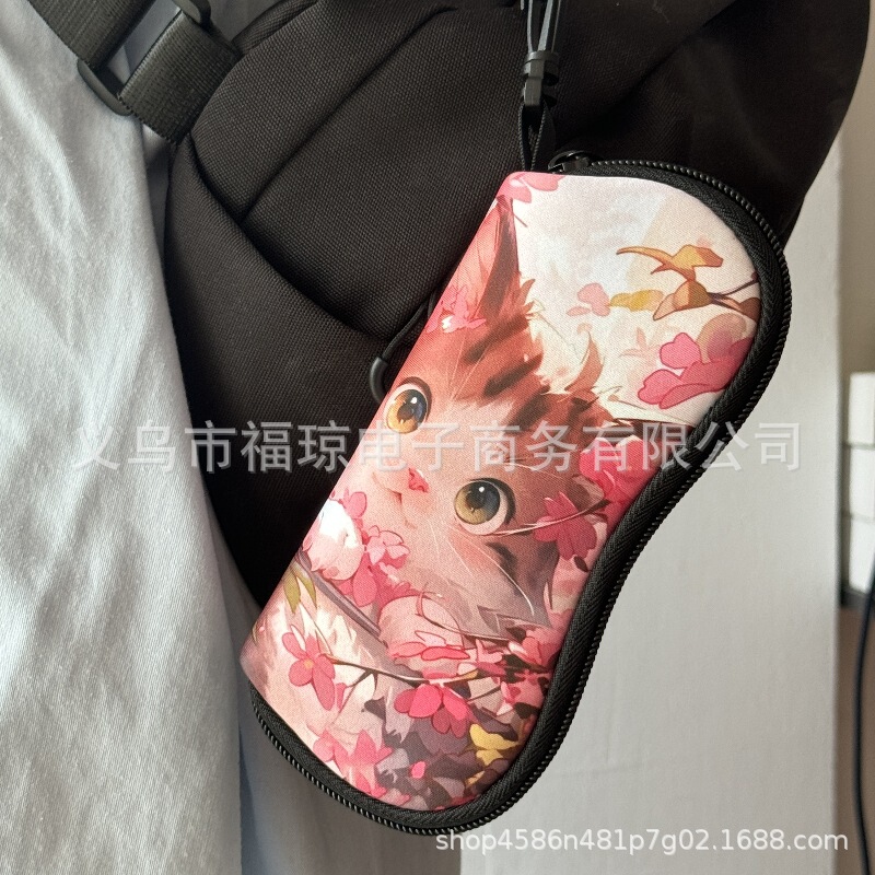 Diving Material Glasses Bag, Sbr Glasses Bag, Neoprene Glasses Protective Cover, Sunglasses Cover, Outer