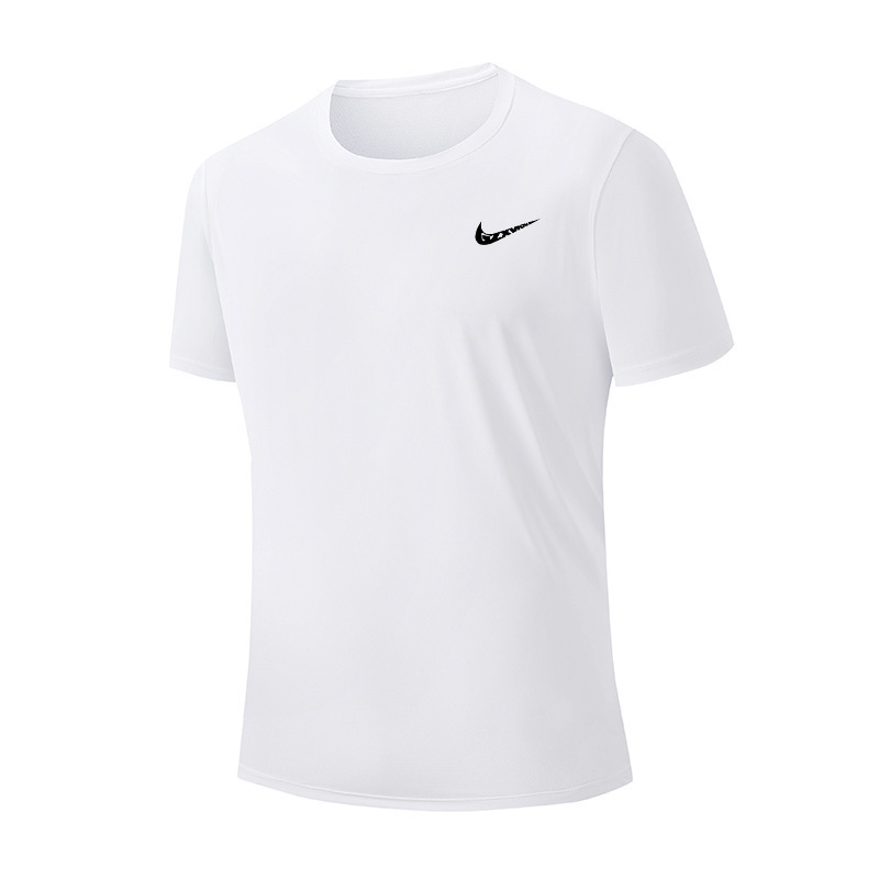 Cross-Border 2026 Outdoor Men's Short-Sleeved T-Shirt Ice-Feel Quick-Drying Summer Round-Neck Breathable Sports Running Men's T-Shirt Cross-Border 2026 Outdoor Men's Short-Sleeved T-Shirt Ice-Feel Quick-Drying Summer Round-Neck Breathable Sports Running Men's T-Shirt