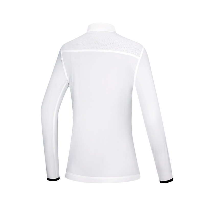 Áo khoác golf chống nắng nữ PGM thiết kế lỗ thoáng khí — QZ074-Màu đen, YF566-màu hồng, YF566-màu trắng, QZ074-màu xanh hải quân chi tiết 11