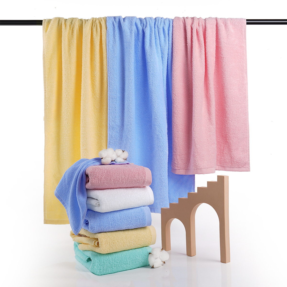 cotton soft bath towel for home use for men and women