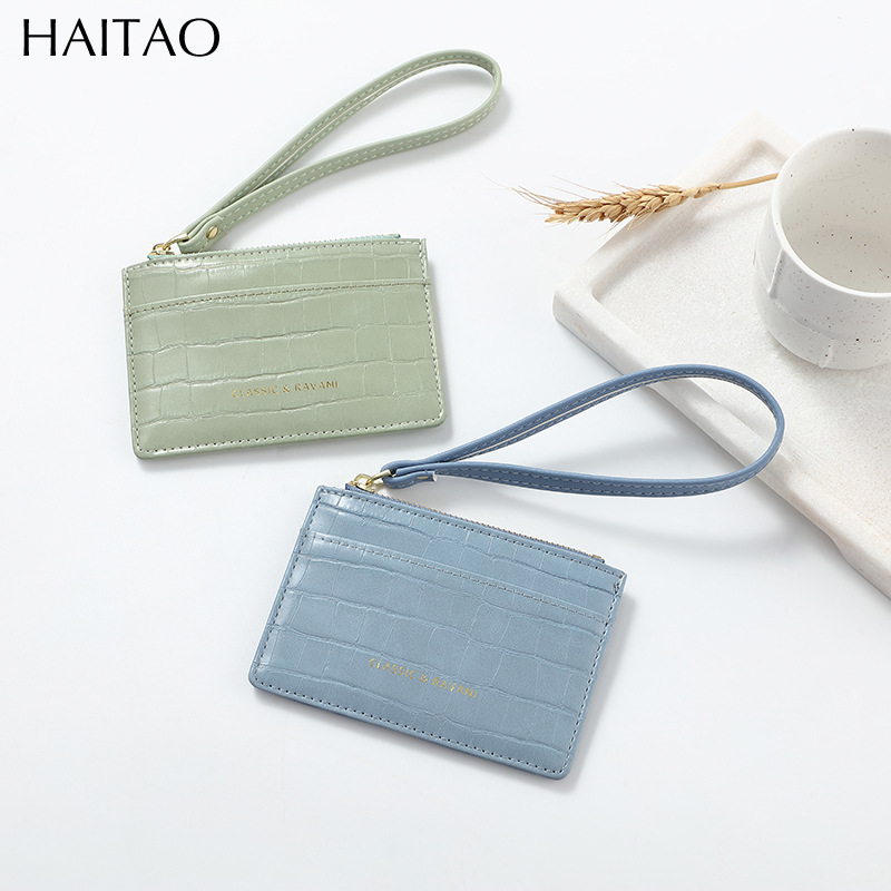 Nueva cartera de las mujeres corto simple titular de la tarjeta de verano cartera transfronteriza Comercio exterior cremallera monedero al por mayor