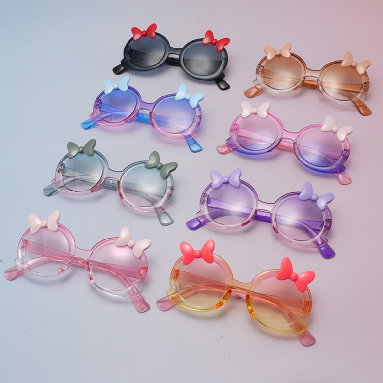 2025 nuevos lindos gafas de sol para niños PC en gafas de sol de comercio electrónico para correr gafas de protección solar UV para niños