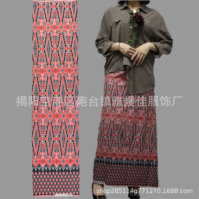 外贸新品隆基泰国缅甸男女纱笼云南筒裙傣裙少数民族服装工厂批发-阿里巴巴