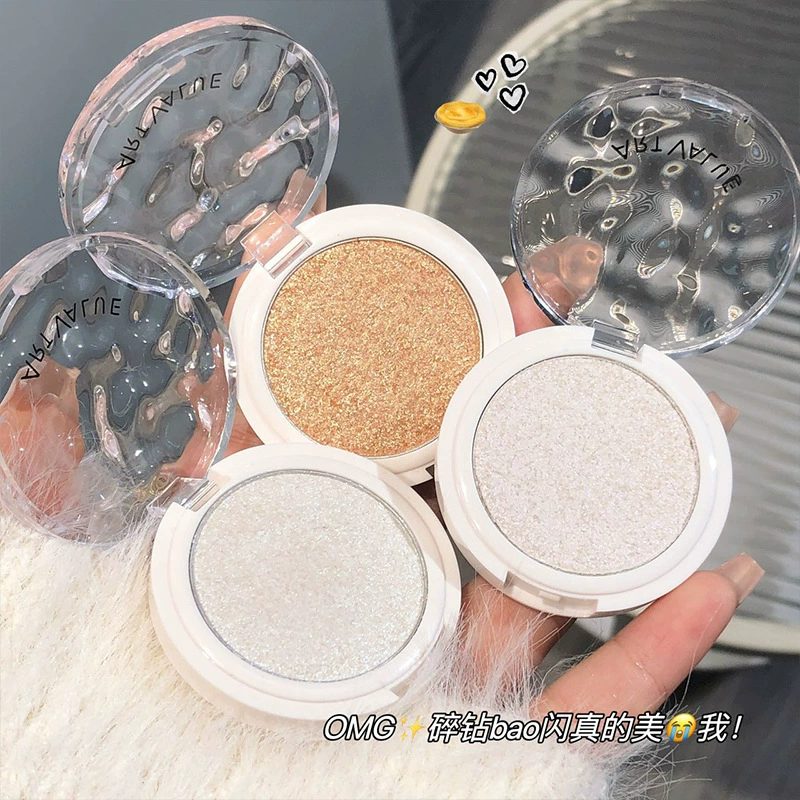 ART VALUE Walking Galaxy Fine Glitter Диск для подсветки лица Осветление трехмерного контура Тени для носа Модификация и контуринг