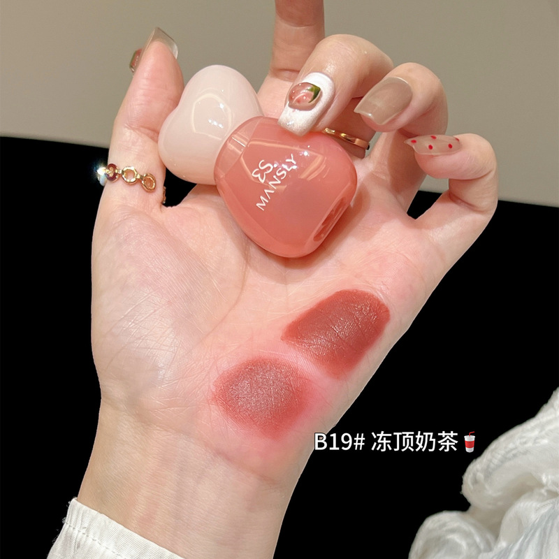 曼诗丽空气朦雾唇泥雾面哑光唇釉显色显白不易沾杯学生女平价彩妆|undefined