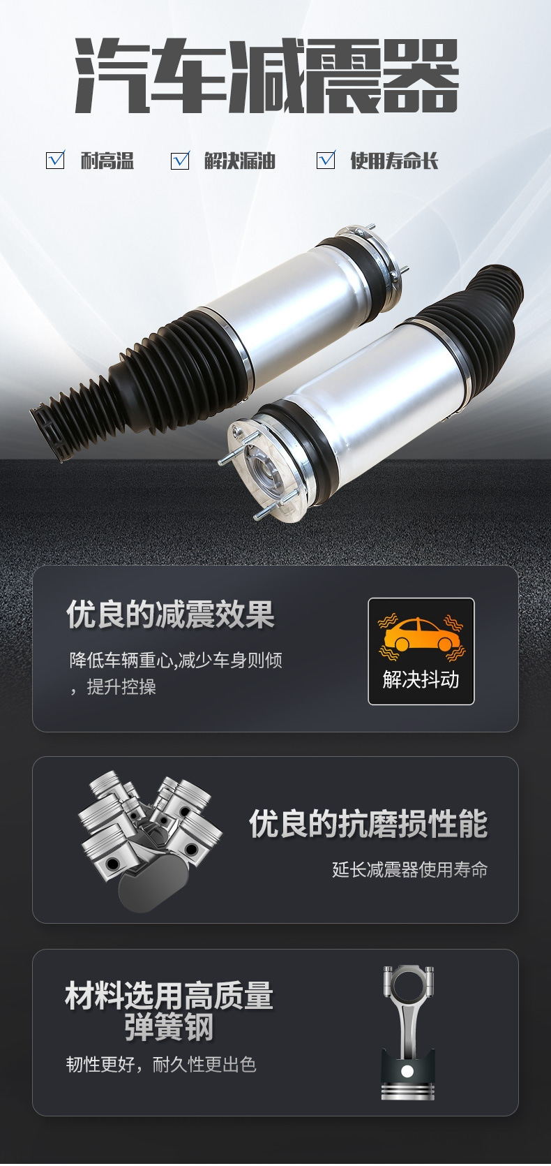 Applicable Land Rover Discovery 4/Range Rover original air shock absorber pneumatic shock absorber LR019993 LR018191