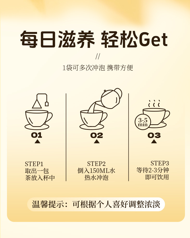 Corn Silk Tea Triangle Bags Individually Wrapped Herbal Wellness Tea 64g 8 Bags preparation