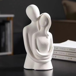 Living Room Tv Cabinet Study Decoration Housewarming Valentine's Day Decoration Entrance Bedside Creative Abstract Character Ornaments