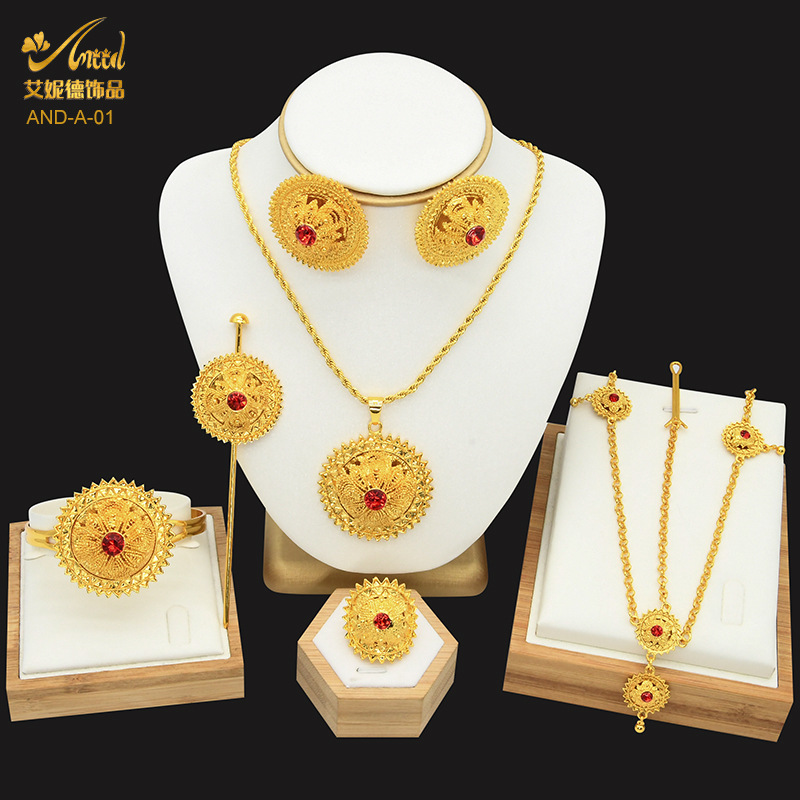 Jewelry, set, 6 pieces