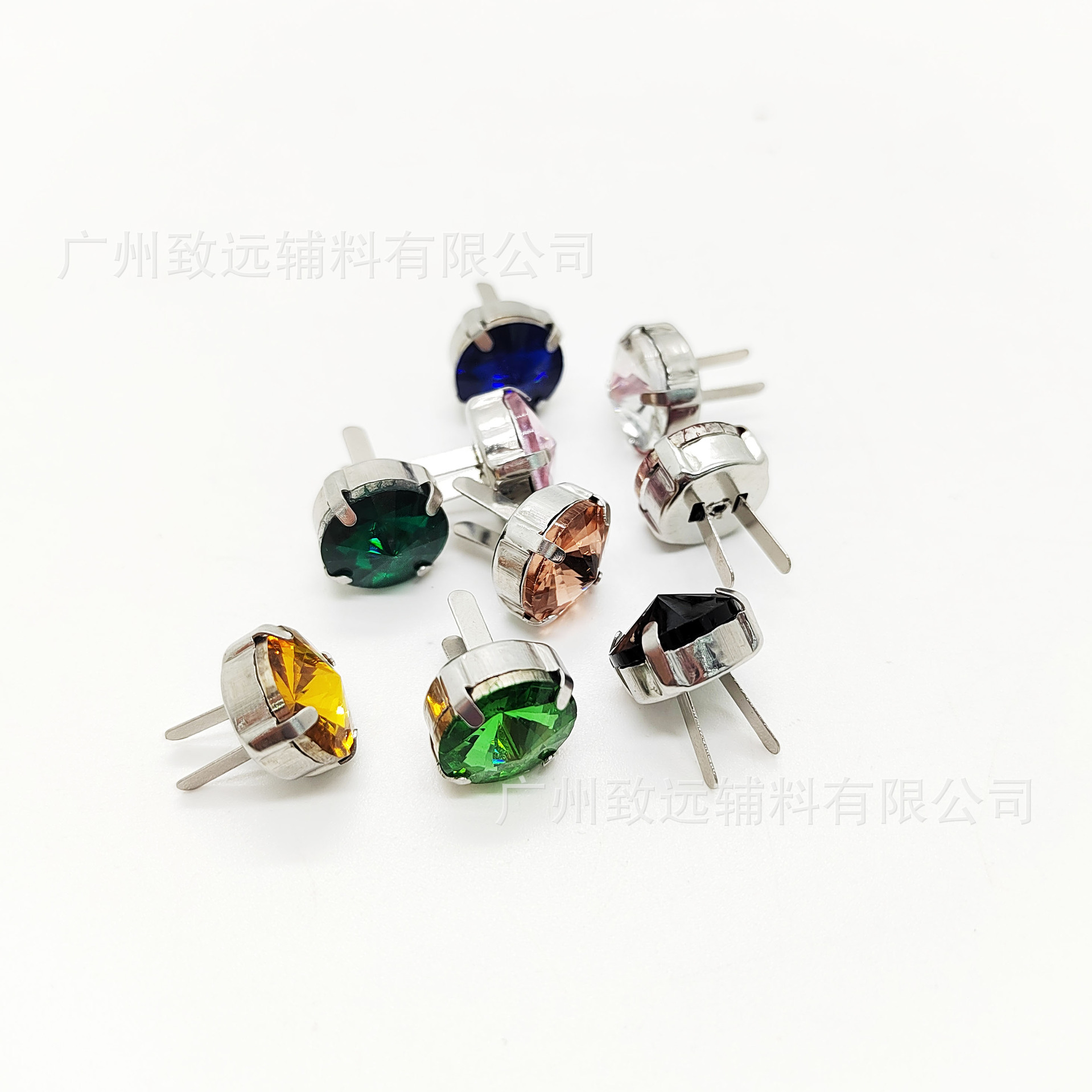 Adornos de cristal con forma de garra de satélite transfronterizos con agujeros para coser a mano, accesorios DIY para zapatos, vestidos de novia, sombreros y bolsos. image 6