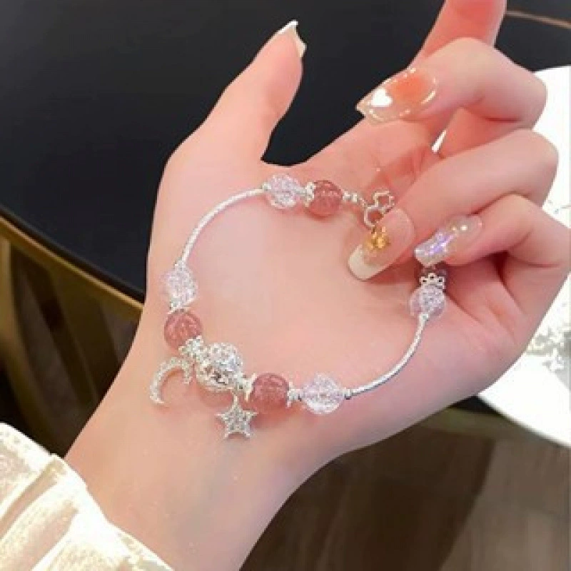 Jingdezhen ceramic bead bracelet, handmade, elastic, gift boxed (OPP)