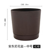 Plastic flowerpot, pelvic correction belt, round resin for growing plants