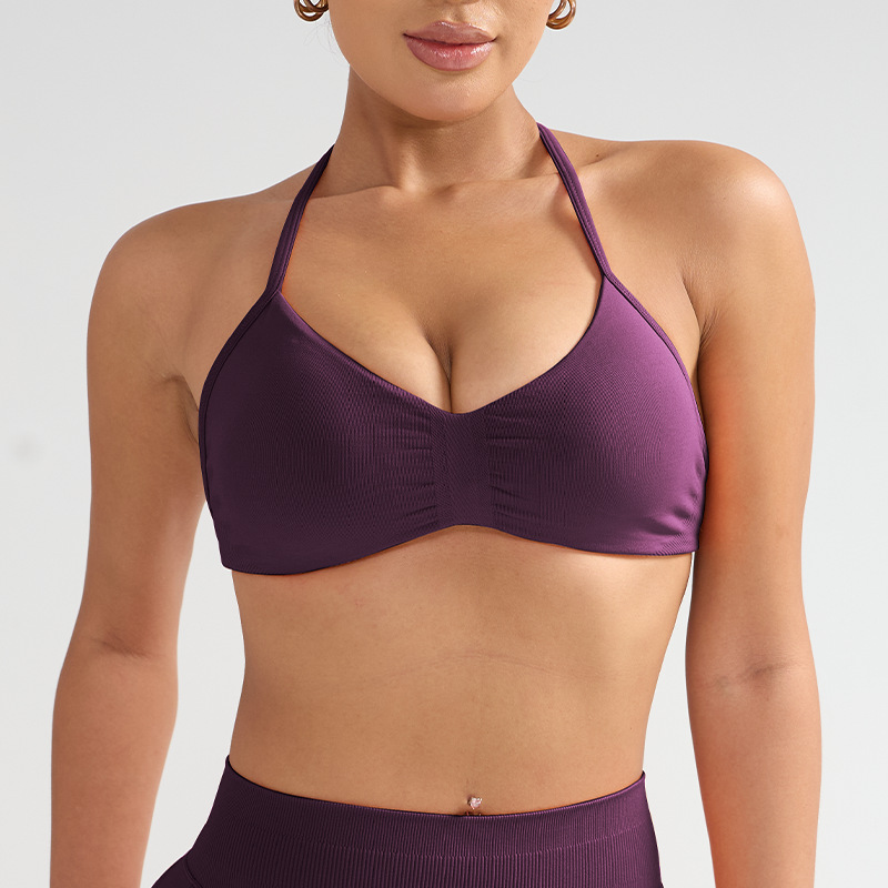 Cherry purple [halter neck short style]