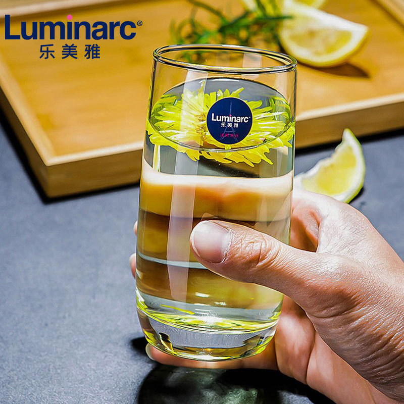 Lemeya Vineyard Glass Household High Temperature Resistant Drinking Cup Milk Simple Heat Resistant Living Room Tea Cup Set