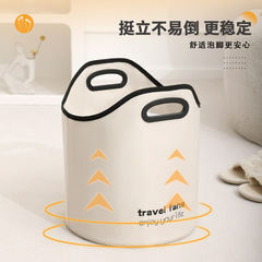 家庭用加熱足湯深型バケツ、保温マッサージ足湯バケツ、ふくらはぎ家庭用足湯バケツ、折りたたみ式足湯バッグ