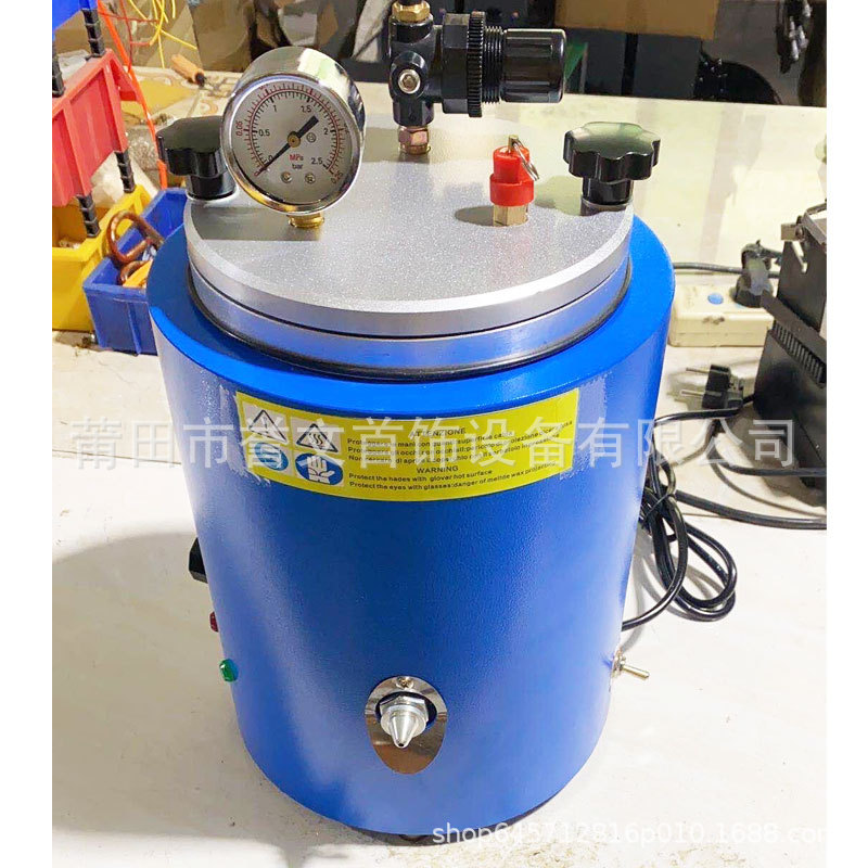 圆桶注蜡机 圆形注蠟機 胶模铸蜡机 圆形射蜡机 蜡模成型机