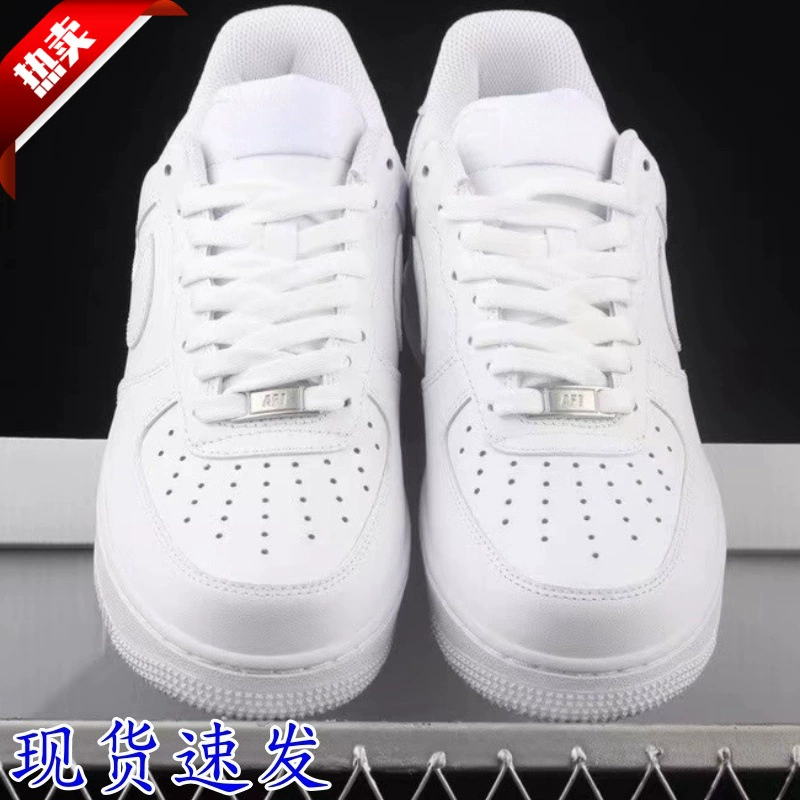 Putian Shoes Air Force One мужская и женская обувь чисто-белые классические белые туфли AF1 с низким берцем спортивные повседневные кроссовки для пар
