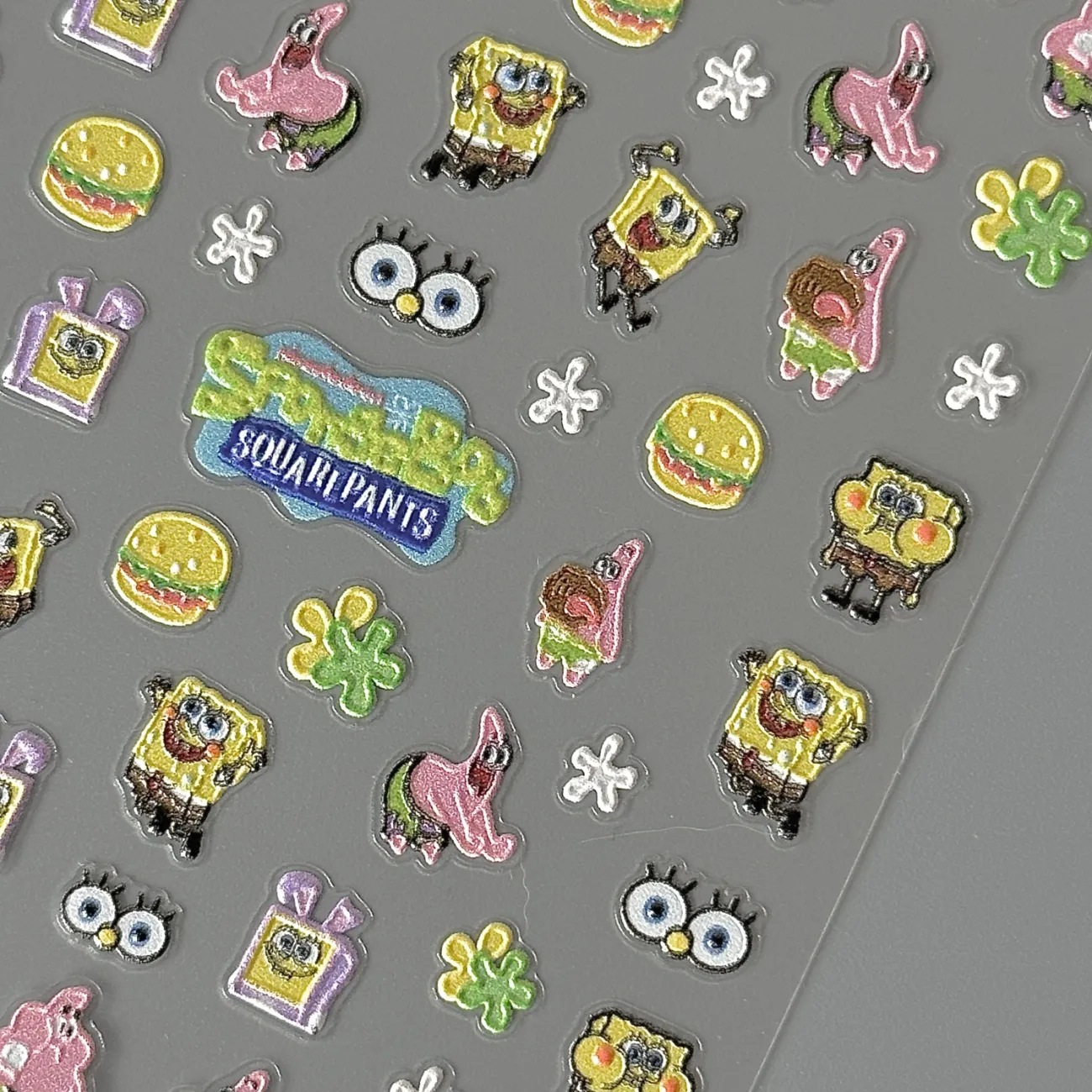 High quality cartoon sponge children's sticker