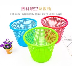 紙かごのプラスチックの透かし彫りのゴミ箱の雑物は桶の事務室の紙かごのニンニクの苗を収納して工具のかごを助長します。