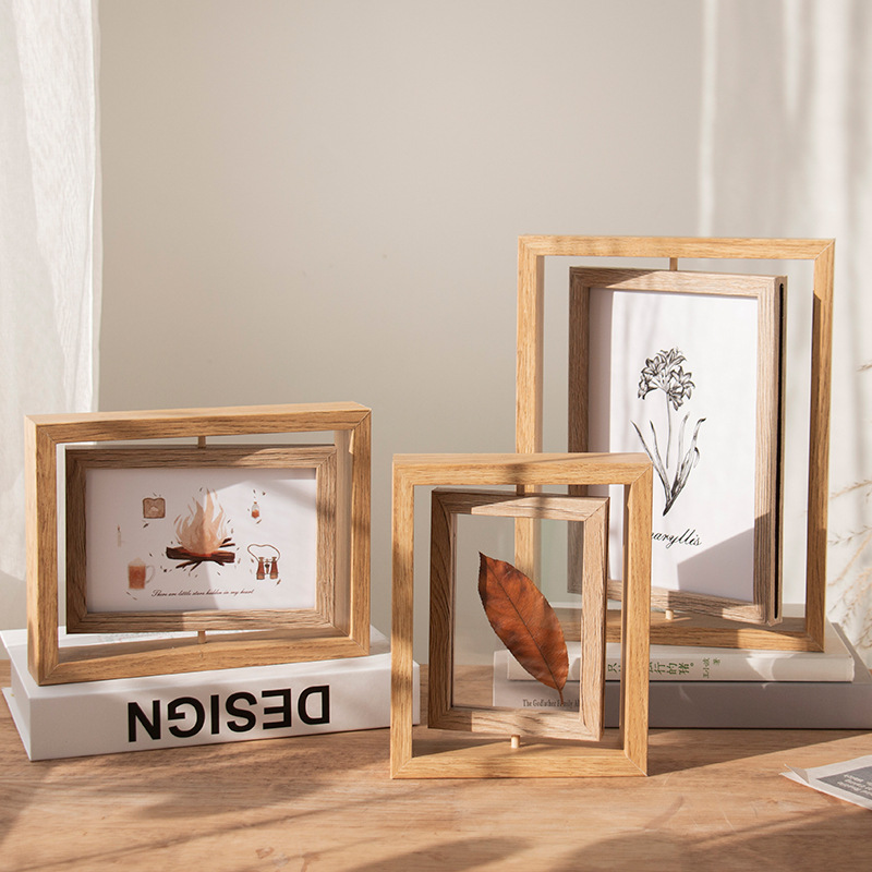 Photo frame table Nordic simple 6-inch 7-inch decorative table living room bedroom photo album frame photo frame frame photo frame
