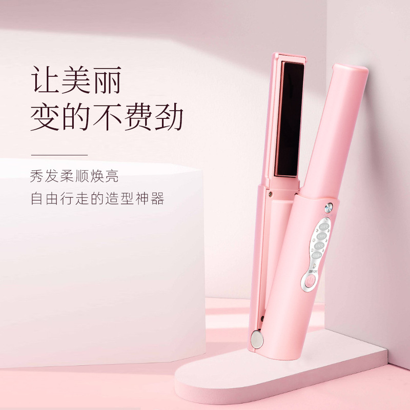 ソースファクトリー ワイヤレスヘアアイロン ヘアアイロン 急速加熱 マイナスイオン ヘアアイロン ヘアアイロン 両用ヘアアイロン|undefined